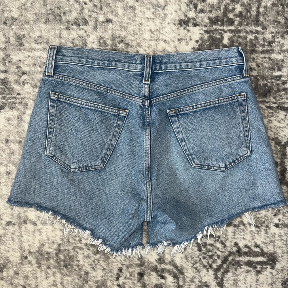 AGOLDE Parker Vintage Cut Off Denim Short - Picture 2 of 6